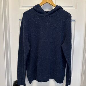 J.‎ Crew Extra Soft Large Men's Deep Blue Hoodie Sweater
